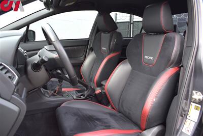 2020 Subaru WRX Premium AWD 4dr Sedan 6 Speed Manual! Back-Up Camera! Apple CarPlay! Android Auto! Heated Alcantara/Leather Recaro Seats! APR Performance Wing! AVID1 AV-20 Bronze Wheels! - Photo 13 - Portland, OR 97266