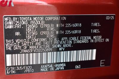 2025 Toyota RAV4 Plug-in Hybrid SE  AWD 4dr SUV**BY APPOINTMENT ONLY**Back-Up Camera! Bluetooth! EV/Eco/Sport/Trail Modes! 40MPG City! 36MPG Hwy! Heated Seats! Power Liftgate! Roof Rack! - Photo 33 - Portland, OR 97266