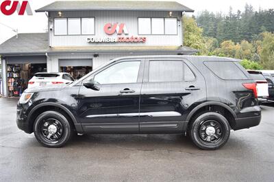 2017 Ford Explorer Police Interceptor Utility  AWD Police Interceptor Utility 4dr SUV Certified Calibration! Lane Assist! Blind Spot Monitor! Traction Control! Bluetooth w/Voice Activation! Passenger Side Mounted Spotlight! - Photo 9 - Portland, OR 97266