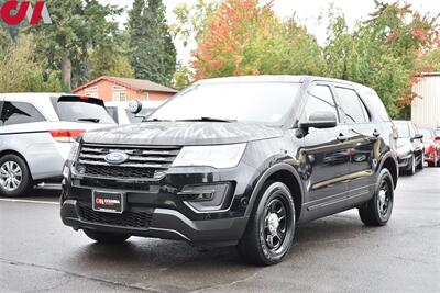 2017 Ford Explorer Police Interceptor Utility  AWD Police Interceptor Utility 4dr SUV Certified Calibration! Lane Assist! Blind Spot Monitor! Traction Control! Bluetooth w/Voice Activation! Passenger Side Mounted Spotlight! - Photo 8 - Portland, OR 97266