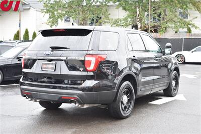 2017 Ford Explorer Police Interceptor Utility  AWD Police Interceptor Utility 4dr SUV Certified Calibration! Lane Assist! Blind Spot Monitor! Traction Control! Bluetooth w/Voice Activation! Passenger Side Mounted Spotlight! - Photo 5 - Portland, OR 97266