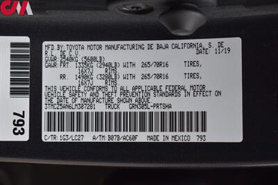 2020 Toyota Tacoma TRD Off-Road  4x4 4dr Double Cab 5.0 ft SB! Back Up Camera! Blind Spot Monitor! Park Assist Sensors! Navigation! Bluetooth! Heated Leather Seats! Tow Pkg! - Photo 35 - Portland, OR 97266