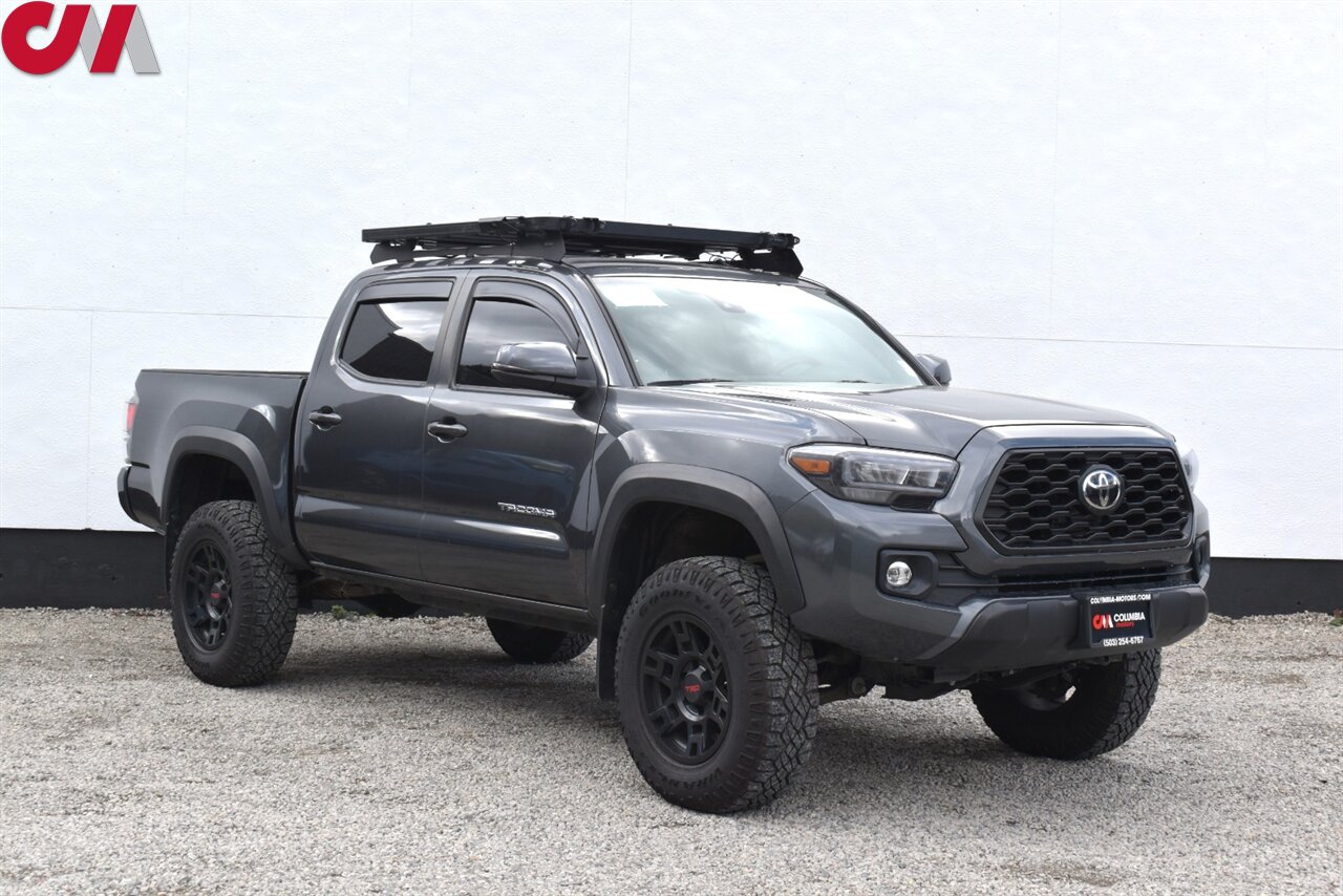 2020 Toyota Tacoma TRD Off-Road  4x4 4dr Double Cab 5.0 ft SB! Back Up Camera! Blind Spot Monitor! Park Assist Sensors! Navigation! Bluetooth! Heated Leather Seats! Tow Pkg! - Photo 1 - Portland, OR 97266