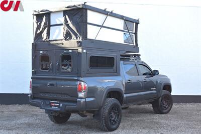 2020 Toyota Tacoma TRD Off-Road  4x4 4dr Double Cab 5.0 ft SB! ORU DESIGNS Bruin Camper! Back Up Camera! Blind Spot Monitor! Park Assist Sensors! Navigation! Bluetooth! Heated Leather Seats! Tow Pkg! - Photo 7 - Portland, OR 97266