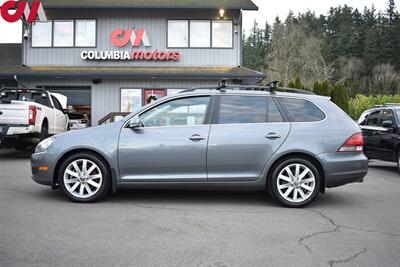 2014 Volkswagen Jetta SportWagen TDI  4dr Wagon 6A w/Sunroof Heated & Powered Leather Seats! Bluetooth! Back-Up Camera! All weather Floor Mats! Roof Rails! Yakima Crossbars! New Tires! 40+ MPG HWY! - Photo 9 - Portland, OR 97266