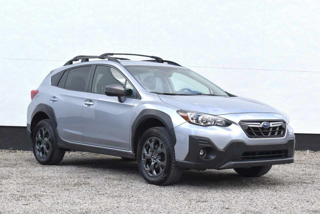 2023 Subaru Crosstrek Sport  AWD 4dr Crossover! X-Mode! SI-Drive! EyeSight Assist Tech! Back Up Camera! Heated Leather Seats! Apple CarPlay! Android Auto! Trunk Cargo Cover! Roof Rack! - Photo 1 - Portland, OR 97266