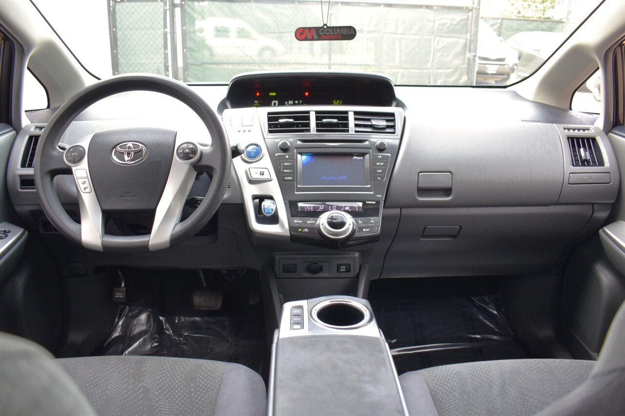 2012 Toyota Prius v Two 4dr Wagon! 44 City MPG! 40 Hwy MPG! EV/ECO/PWR Modes! Back Up Camera! Bluetooth Connectivity! - Photo 12 - Portland, OR 97266