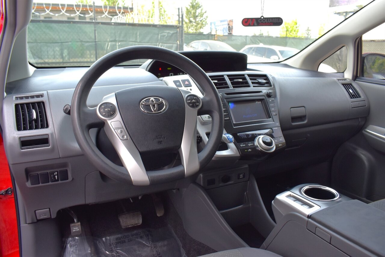 2012 Toyota Prius v Two 4dr Wagon! 44 City MPG! 40 Hwy MPG! EV/ECO/PWR Modes! Back Up Camera! Bluetooth Connectivity! - Photo 3 - Portland, OR 97266