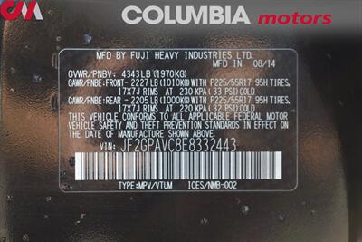 2014 Subaru XV Crosstrek 2.0i Premium  AWD 4dr Crossover CVT! Bluetooth! Heated Seats! Tractions Control! Sunroof! Trunk Cargo Cover! Roof Rails! All Weather Floor Mats! - Photo 31 - Portland, OR 97266