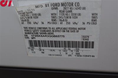 2016 Ford Explorer Police Interceptor Utility AWD 4dr SUV! Certified Calibration! Back Up Camera! Blind Spot Monitor! Cross Traffic Alert! Bluetooth! Roof Rails! - Photo 24 - Portland, OR 97266