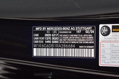 2024 Mercedes-Benz Sedan 4D S500 AWD 3.0L I6 Turbo Hybrid  AWD! AIRMATIC Air Suspension! Adaptive Cruise Control (DISTRONIC)! Lane Assist! Blind Spot Monitoring! 360° Camera! Heated and Ventilated Seats! - Photo 42 - Portland, OR 97266