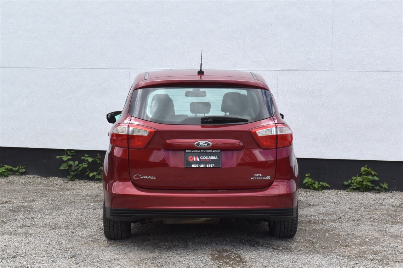2013 Ford C-MAX Hybrid SEL 4dr Wagon! Hybrid! Up to 40+ MPG! Heated Leather Seats! Bluetooth! SYNC Voice Controls! Push-Button Start! Dual-Zone Climate Control! Power Driver Seat! Sunroof! - Photo 4 - Portland, OR 97266