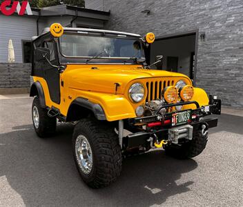 1969 Jeep Wrangler CJ-5  *APPOINTMENT ONLY* Completely Restored Inside & Out! NEW Everything! 2550 Miles after Restoration! New Custom Leather, Power Steering, Front & Rear Disk Breaks, Suspension all NEW! Tuned and Tested! - Photo 1 - Portland, OR 97266