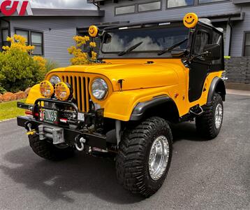 1969 Jeep Wrangler CJ-5  *APPOINTMENT ONLY* Completely Restored Inside & Out! NEW Everything! 2550 Miles after Restoration! New Custom Leather, Power Steering, Front & Rear Disk Breaks, Suspension all NEW! Tuned and Tested! - Photo 4 - Portland, OR 97266