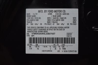 2020 Ford Explorer Hybrid Police Interceptor Utility  AWD 4dr SUV Certified Calibration! Back Up Camera! Parking Assist Sensors! Bluetooth/USB Connectivity! Tow Hitch! Driver Side Spotlight! - Photo 25 - Portland, OR 97266