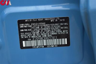 2017 Subaru Crosstrek 2.0i Limited AWD 4dr Crossover! EyeSight Assist Tech! Back Up Camera! Blind Spot Monitor! Bluetooth! Navigation! Heated Leather Seats! Sunroof! Roof Rails! Trunk Cargo Cover! - Photo 29 - Portland, OR 97266