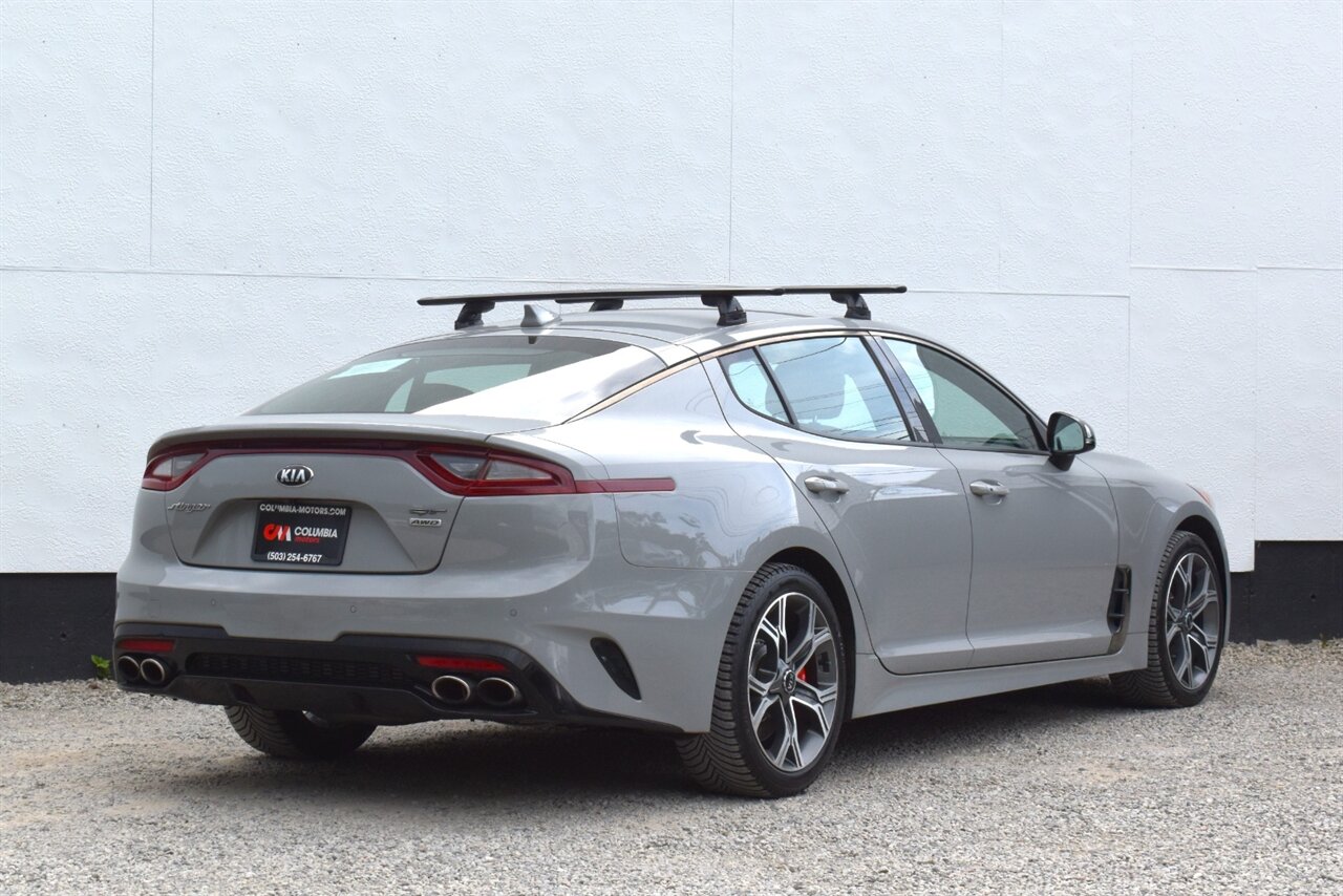 2018 Kia Stinger GT AWD! 4dr Sedan! Back Up Camera! Lane Keeping Assist! Collision Mitigation! Blind Spot Monitors! Cruise Control! Heated Steering Wheel! Heated Leather Seats! Apple CarPlay! Android Auto! - Photo 8 - Portland, OR 97266