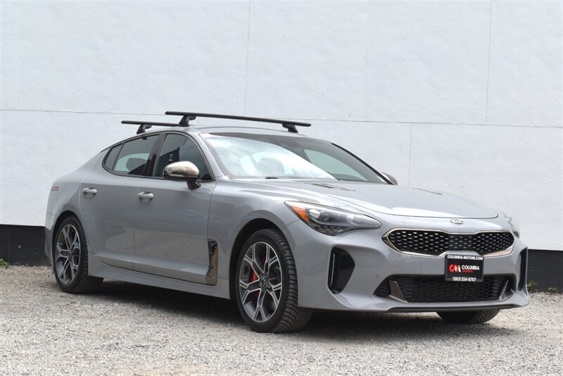 2018 Kia Stinger GT  AWD! 4dr Sedan! Back Up Camera! Lane Keeping Assist! Collision Mitigation! Blind Spot Monitors! Cruise Control! Heated Steering Wheel! Heated Leather Seats! Apple CarPlay! Android Auto!