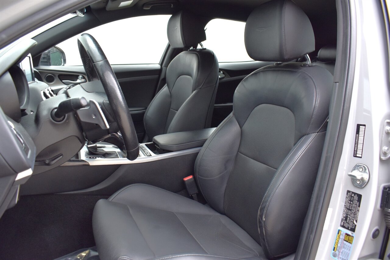 2018 Kia Stinger GT AWD! 4dr Sedan! Back Up Camera! Lane Keeping Assist! Collision Mitigation! Blind Spot Monitors! Cruise Control! Heated Steering Wheel! Heated Leather Seats! Apple CarPlay! Android Auto! - Photo 12 - Portland, OR 97266