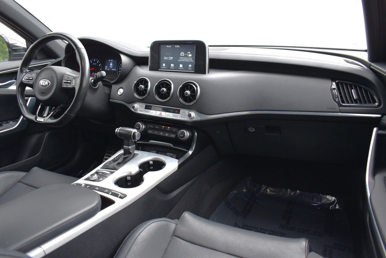 2018 Kia Stinger GT AWD! 4dr Sedan! Back Up Camera! Lane Keeping Assist! Collision Mitigation! Blind Spot Monitors! Cruise Control! Heated Steering Wheel! Heated Leather Seats! Apple CarPlay! Android Auto! - Photo 13 - Portland, OR 97266