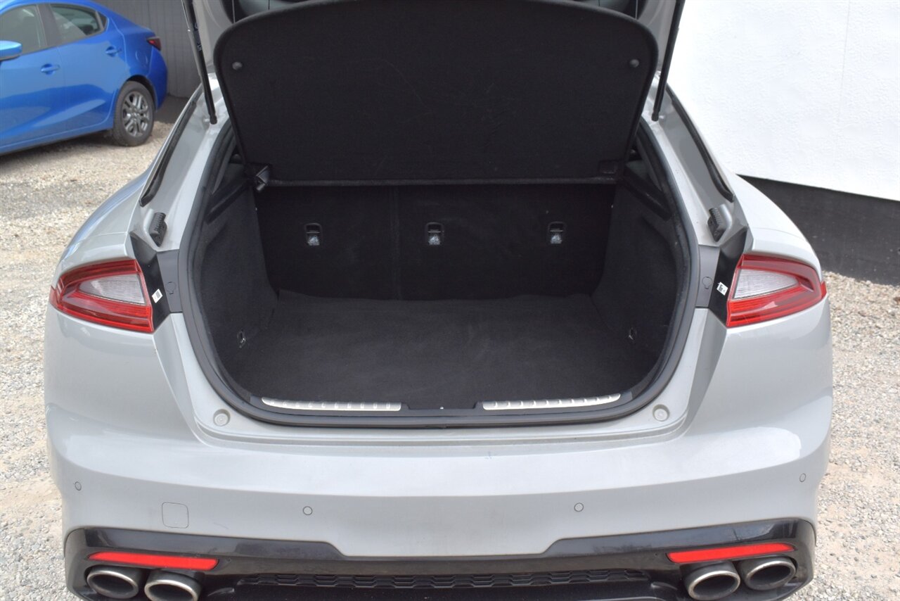 2018 Kia Stinger GT AWD! 4dr Sedan! Back Up Camera! Lane Keeping Assist! Collision Mitigation! Blind Spot Monitors! Cruise Control! Heated Steering Wheel! Heated Leather Seats! Apple CarPlay! Android Auto! - Photo 30 - Portland, OR 97266