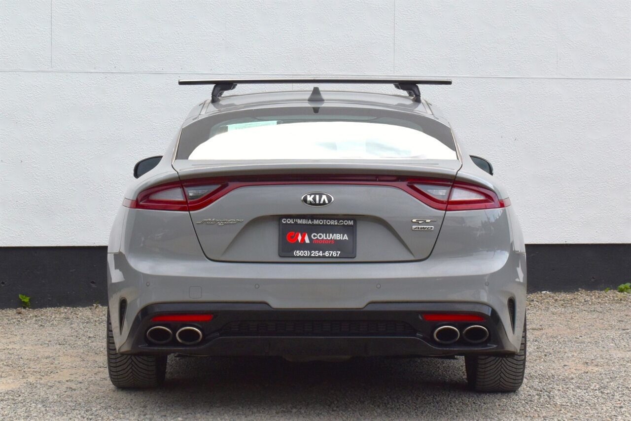2018 Kia Stinger GT AWD! 4dr Sedan! Back Up Camera! Lane Keeping Assist! Collision Mitigation! Blind Spot Monitors! Cruise Control! Heated Steering Wheel! Heated Leather Seats! Apple CarPlay! Android Auto! - Photo 7 - Portland, OR 97266