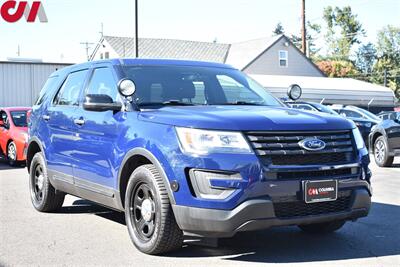 2017 Ford Explorer Police Interceptor Utility  AWD Police Interceptor Utility 4dr SUV! Certified Calibration! Back Up Camera! Park Assist Sensors! Bluetooth w/Voice Activation! Mounted Spotlights! - Photo 1 - Portland, OR 97266