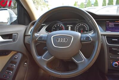 2013 Audi A4 2.0T quattro Premium Plus  AWD 4dr Sedan 8A! **BY APPOINTMENT ONLY** Smart-Phone Interface! Navi! Leather Seats! Front Powered & Heated Seats! Back-Up Cam! Keyless Entry! - Photo 13 - Portland, OR 97266