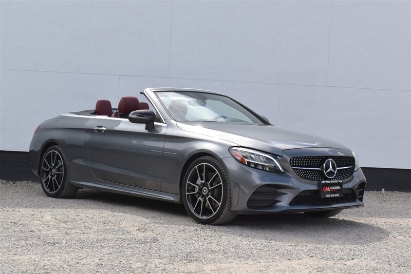 2019 Mercedes-Benz C 300  2dr Cabriolet! Blind Spot Assist! Back Up Camera! Cruise Control! Navigation! Driver Monitoring-Alert! Drive Mode Select! Heated Seats! Apple CarPlay! Android Auto!