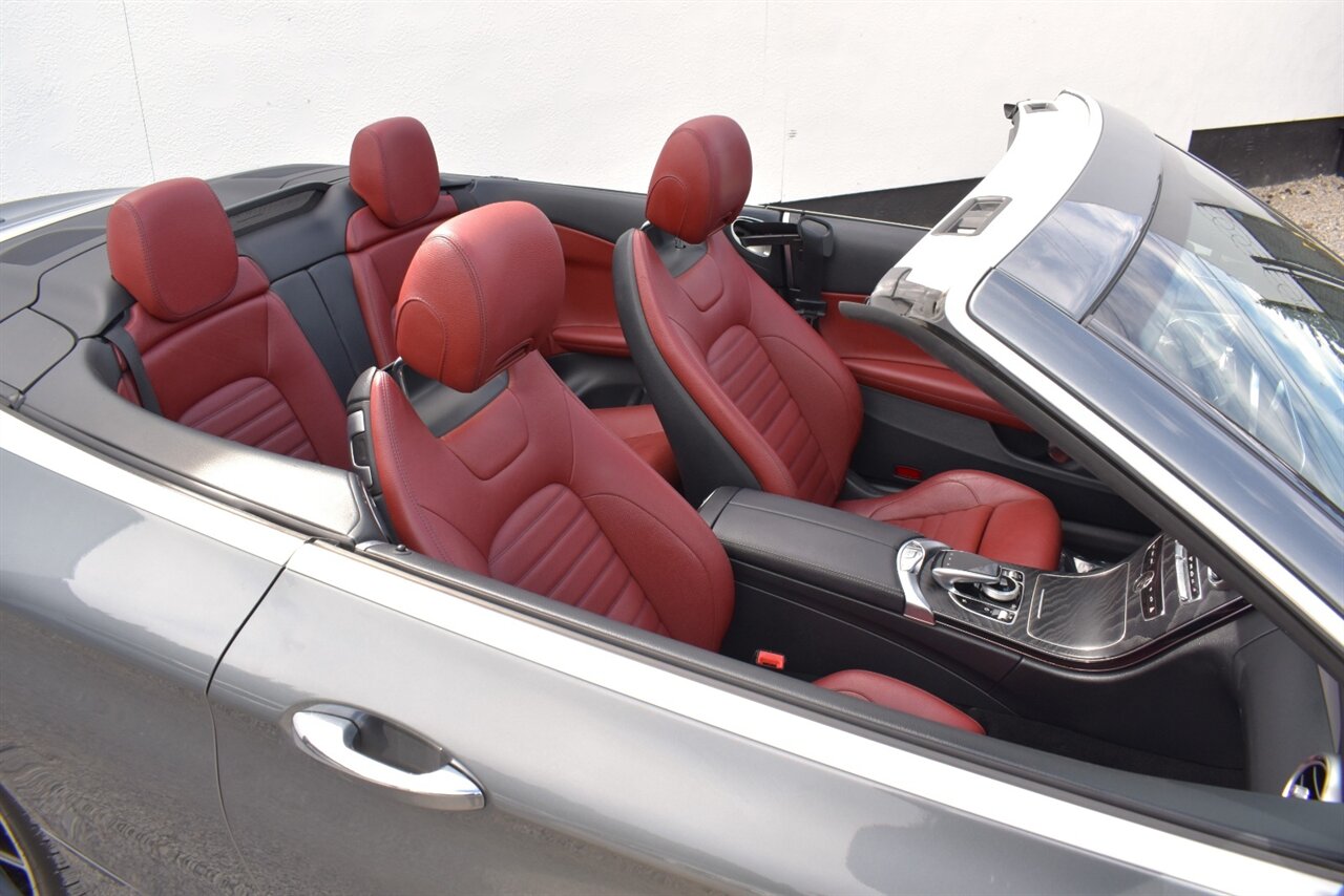 2019 Mercedes-Benz C 300 2dr Cabriolet! Blind Spot Assist! Back Up Camera! Cruise Control! Navigation! Driver Monitoring-Alert! Drive Mode Select! Heated Seats! Apple CarPlay! Android Auto! - Photo 35 - Portland, OR 97266