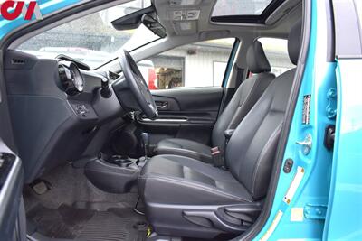 2018 Toyota Prius c Four  4dr Hatchback! 48 City MPG! 43 Hwy MPG! Back Up Cam! Navi! Lane Assist! Pre-Collision Sys! EV/ECO Modes! Heated Leather Seats! - Photo 10 - Portland, OR 97266
