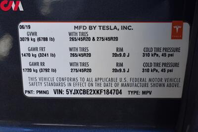 2019 Tesla Model X Long Range  AWD 4dr SUV! FSD (Full Self Driving) Package! 3rd-Row Seats! Full 360 Cameras! Bluetooth! GPS Nav! Full Heated Leather Seats! Panoramic Windshield! - Photo 43 - Portland, OR 97266