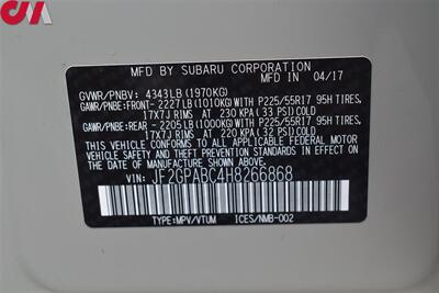 2017 Subaru Crosstrek 2.0i Premium AWD 4dr Crossover CVT! Back Up Camera! Traction Control! Bluetooth! Heated Seats! Roof Rack! All Weather Floor Mats! Trunk Cargo Cover! - Photo 30 - Portland, OR 97266