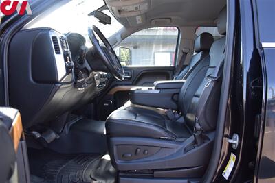 2016 Chevrolet Silverado 1500 LTZ  4x4 4dr Crew Cab 5.8 ft. SB! Rear View Camera! Park Assist! Bluetooth! GPS Nav! Tow Package! 4H & 4L! Heated Leather Seats! BakFlip G2 Bed Cover! - Photo 10 - Portland, OR 97266