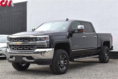 2016 Chevrolet Silverado 1500 LTZ  4x4 4dr Crew Cab 5.8 ft. SB! Rear View Camera! Park Assist! Bluetooth! GPS Nav! Tow Package! 4H & 4L! Heated Leather Seats! BakFlip G2 Bed Cover! - Photo 8 - Portland, OR 97266