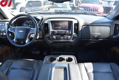 2016 Chevrolet Silverado 1500 LTZ  4x4 4dr Crew Cab 5.8 ft. SB! Rear View Camera! Park Assist! Bluetooth! GPS Nav! Tow Package! 4H & 4L! Heated Leather Seats! BakFlip G2 Bed Cover! - Photo 12 - Portland, OR 97266