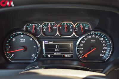 2016 Chevrolet Silverado 1500 LTZ  4x4 4dr Crew Cab 5.8 ft. SB! Rear View Camera! Park Assist! Bluetooth! GPS Nav! Tow Package! 4H & 4L! Heated Leather Seats! BakFlip G2 Bed Cover! - Photo 15 - Portland, OR 97266