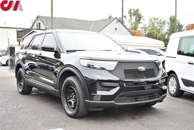 2021 Ford Explorer Police Interceptor Utility  AWD Police Interceptor Utility 4dr SUV! **BY APPOINTMENT ONLY** Back Up Cam! Parking Assist Sensors! Bluetooth w/Voice Activation! Snow & Sand Mode! Hitch Insert F/Towing! - Photo 1 - Portland, OR 97266