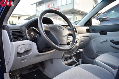 2007 Hyundai ACCENT GLS  4dr Sedan Engine RPM Sensing! Cloth Seat Trim! AM/FM/CD Player W/(6) Speakers! Aux & USB Input!  12-volt Pwr Outlets! Air Conditioning! - Photo 3 - Portland, OR 97266