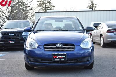 2007 Hyundai ACCENT GLS  4dr Sedan Engine RPM Sensing! Cloth Seat Trim! AM/FM/CD Player W/(6) Speakers! Aux & USB Input!  12-volt Pwr Outlets! Air Conditioning! - Photo 7 - Portland, OR 97266