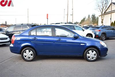 2007 Hyundai ACCENT GLS  4dr Sedan Engine RPM Sensing! Cloth Seat Trim! AM/FM/CD Player W/(6) Speakers! Aux & USB Input!  12-volt Pwr Outlets! Air Conditioning! - Photo 6 - Portland, OR 97266