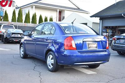 2007 Hyundai ACCENT GLS  4dr Sedan Engine RPM Sensing! Cloth Seat Trim! AM/FM/CD Player W/(6) Speakers! Aux & USB Input!  12-volt Pwr Outlets! Air Conditioning! - Photo 2 - Portland, OR 97266