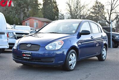 2007 Hyundai ACCENT GLS  4dr Sedan Engine RPM Sensing! Cloth Seat Trim! AM/FM/CD Player W/(6) Speakers! Aux & USB Input!  12-volt Pwr Outlets! Air Conditioning! - Photo 8 - Portland, OR 97266