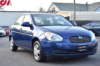 2007 Hyundai ACCENT GLS  4dr Sedan Engine RPM Sensing! Cloth Seat Trim! AM/FM/CD Player W/(6) Speakers! Aux & USB Input!  12-volt Pwr Outlets! Air Conditioning! - Photo 1 - Portland, OR 97266