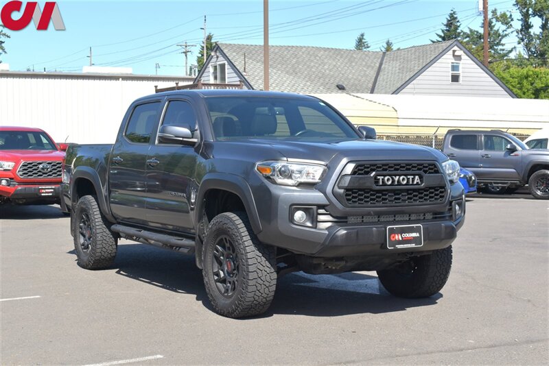 2017 Toyota Tacoma TRD Off-Road  4dr Double Cab 5.0 ft SB**BY APPOINTMENT ONLY** Back Up Cam! Blind Spot Monitor! Parking Assist! Navi! Bluetooth! Qi Charger! Tow PKG! Sunroof! Heated Seats!