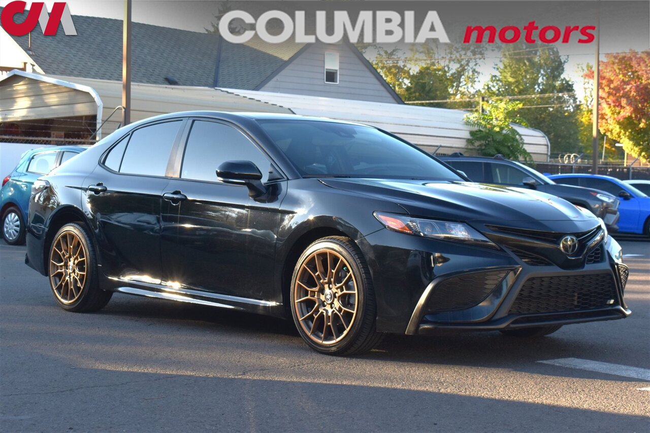 2023 Toyota Camry SE Nightshade  AWD 4dr Sedan**BY APPOINTMENT ONLY**Back-Up Camera! Adaptive Cruise Control! Voice Activated Bluetooth! Eco/Normal/Sport Mode! Leather Power Seats! All Weather Mats! - Photo 1 - Portland, OR 97266