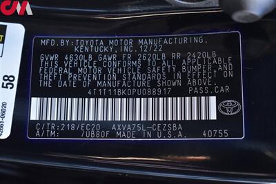 2023 Toyota Camry SE Nightshade  AWD 4dr Sedan**BY APPOINTMENT ONLY**Back-Up Camera! Adaptive Cruise Control! Voice Activated Bluetooth! Eco/Normal/Sport Mode! Leather Power Seats! All Weather Mats! - Photo 32 - Portland, OR 97266