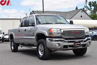 2005 GMC Sierra 2500 SLT  Allison Transmission! 4WD Bluetooth w/Voice Activation! Leather Seats! Bose Sound System! DVD Player! Tow Package! Sunroof! All Weather Floor Mats! - Photo 1 - Portland, OR 97266