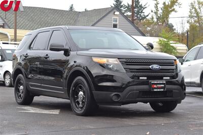2015 Ford Explorer Police Interceptor Utility AWD 4dr SUV! Certified Calibration! Bluetooth! Cruise Control! Driver Side Spotlight! TruckVault High-Security Storage Drawers! - Photo 1 - Portland, OR 97266