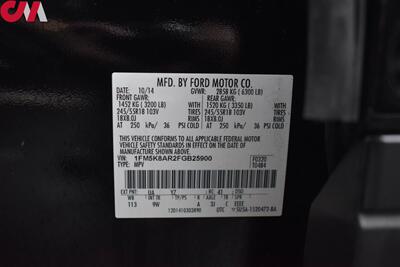 2015 Ford Explorer Police Interceptor Utility AWD 4dr SUV! Certified Calibration! Bluetooth! Cruise Control! Driver Side Spotlight! TruckVault High-Security Storage Drawers! - Photo 30 - Portland, OR 97266